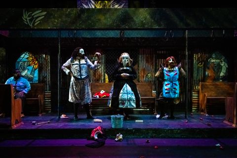 Subway car for The Owl Answers.